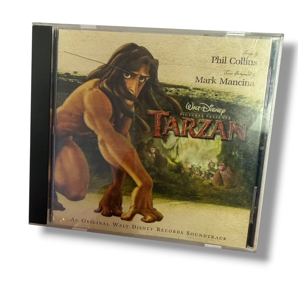 Tarzan Original Walt Disney Records Soundtrack CD Phil Collins 1999 050086064571